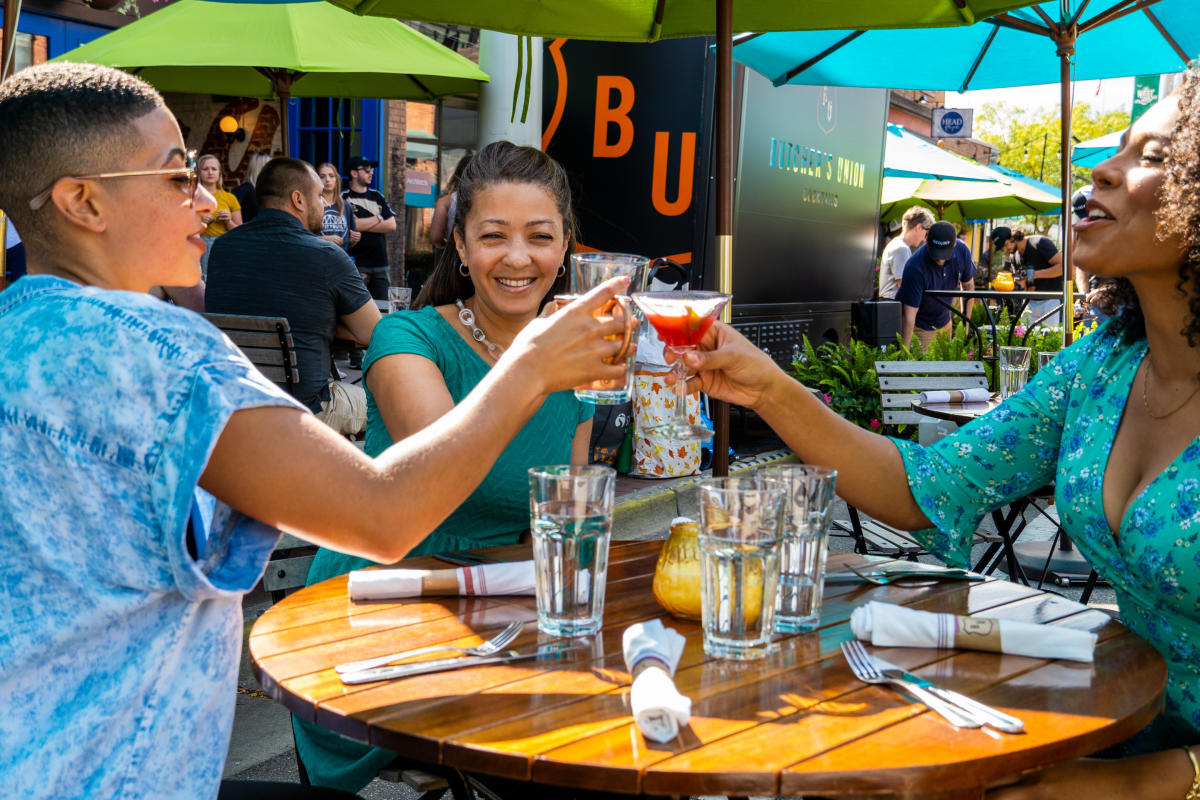 Explore the vibrant al fresco dining scene across Grand Rapids.