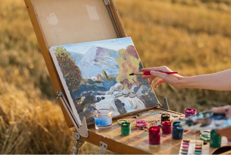 Capture Nature’s Beauty: Still Life Landscape Painting Class in Grand Rapids